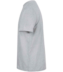 AWDis Unisex 180 T-Shirt AT002 - AT002 Heather Grey Side