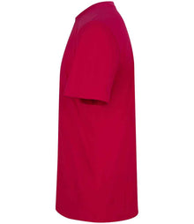 AWDis Unisex 180 T-Shirt AT002 - AT002 Hot Pink Side