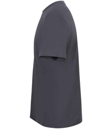 AWDis Unisex 180 T-Shirt AT002 - AT002 Solid Charcoal Side