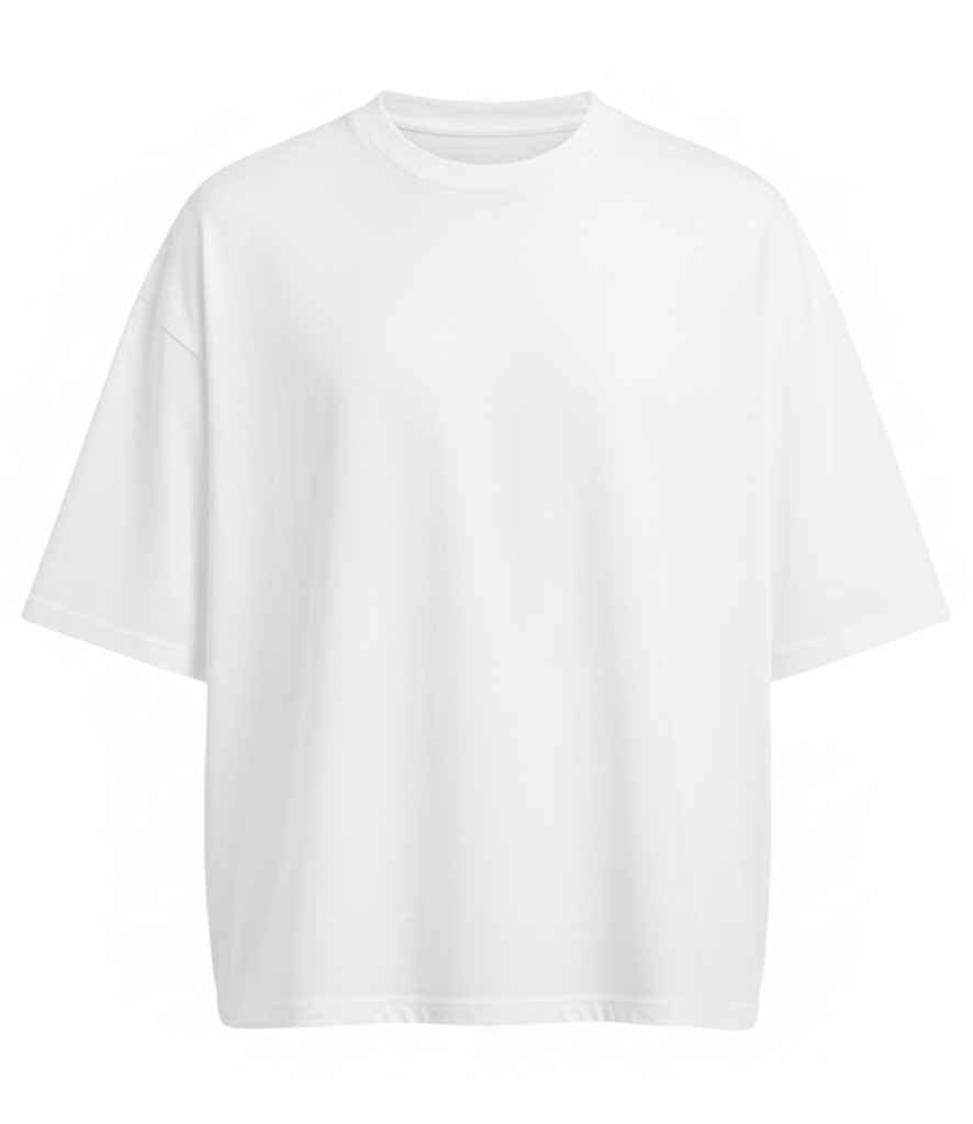 AWDis Heavyweight Boxy Cropped 240 T-Shirt AT004 - Arctic White