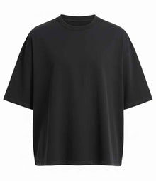 AWDis Heavyweight Boxy Cropped 240 T-Shirt AT004 - Deep Black