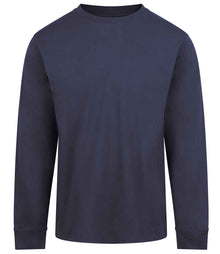 AWDis Long Sleeve 180 T-Shirt AT012 - New French Navy