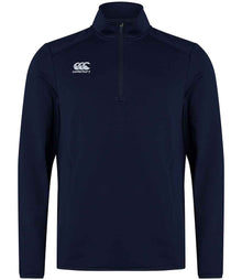 Canterbury Club Zip Neck Mid Layer Training Top CN267 - Navy