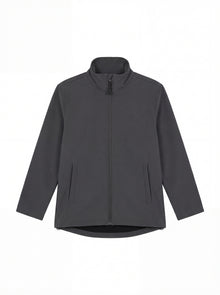 Eco Full Zip Softshell Jacket GR65 - Charcoal