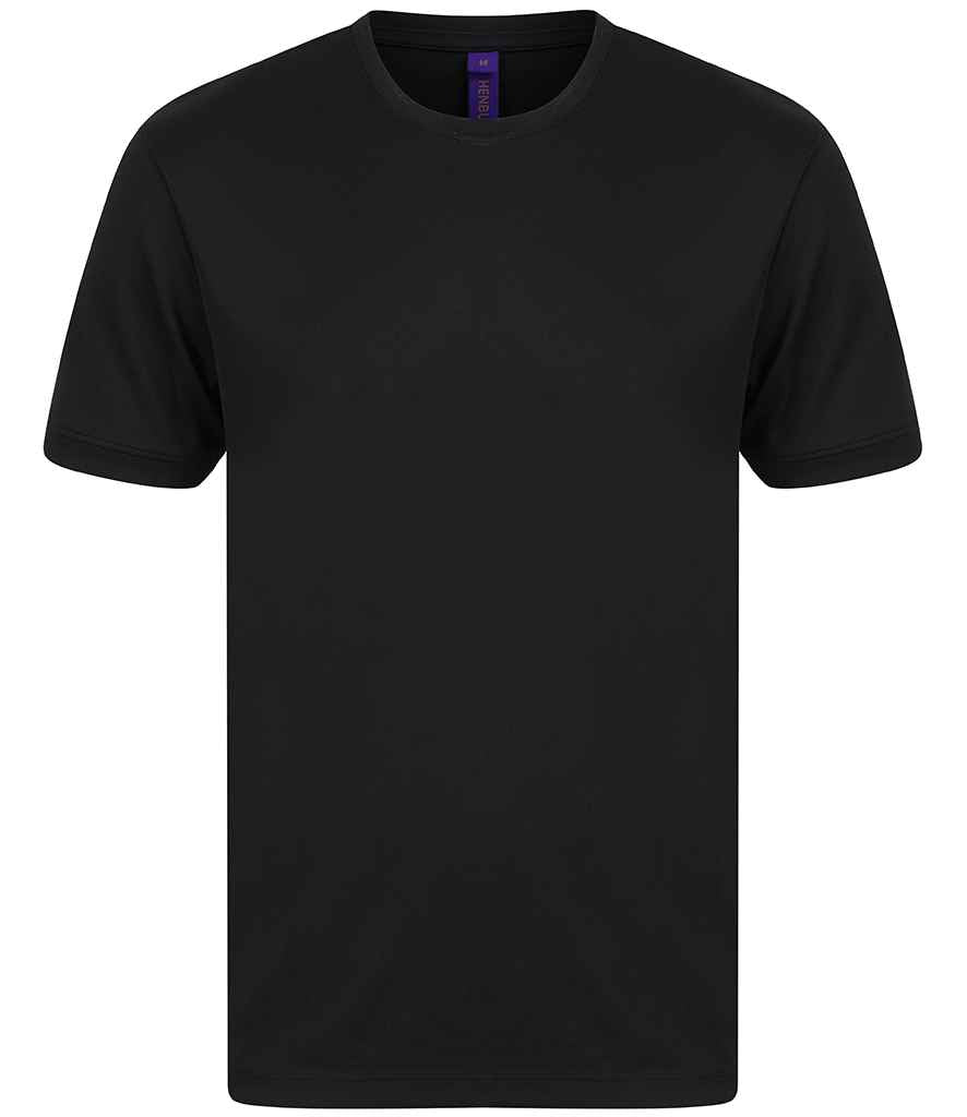 Henbury HiCool® Performance T-Shirt H024 - Black
