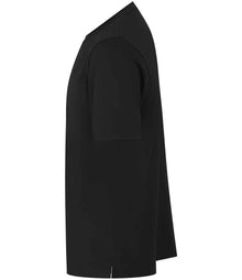Henbury Unisex Coolplus® Wicking Piqué T-Shirt H075 - H075 Black Side