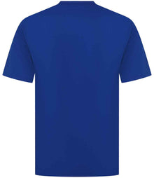 Henbury Unisex Coolplus® Wicking Piqué T-Shirt H075 - H075 Royal Blue Back