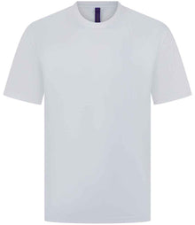 Henbury Unisex Coolplus® Wicking Piqué T-Shirt H075 - White