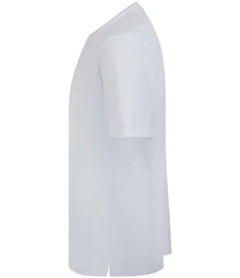 Henbury Unisex Coolplus® Wicking Piqué T-Shirt H075 - H075 White Side