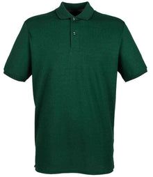 Henbury Modern Fit Cotton Piqué Polo Shirt H101 - Bottle Green