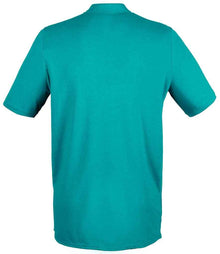 Henbury Modern Fit Cotton Piqué Polo Shirt H101 - H101 Bright Jade Back