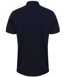 Henbury Modern Fit Cotton Piqué Polo Shirt H101 - H101 Navy Back