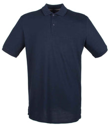 Henbury Modern Fit Cotton Piqué Polo Shirt H101 - Oxford Navy