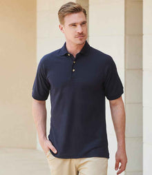 Henbury Ultimate Poly/Cotton Piqué Polo Shirt H410 - H410 Navy Model
