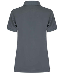 Henbury Ladies Recycled Polyester Polo Shirt H466 - H466 Charcoal Back