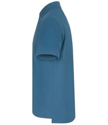 Henbury Coolplus® Wicking Piqué Polo Shirt H475 - H475 Airforce Blue Side