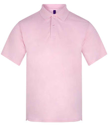Henbury Coolplus® Wicking Piqué Polo Shirt H475 - Baby Pink