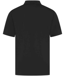 Henbury Coolplus® Wicking Piqué Polo Shirt H475 - H475 Black Back