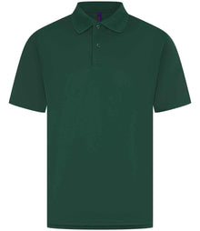 Henbury Coolplus® Wicking Piqué Polo Shirt H475 - Bottle Green