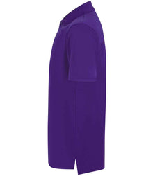 Henbury Coolplus® Wicking Piqué Polo Shirt H475 - H475 Bright Purple Side