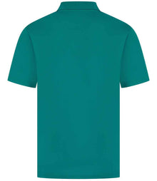 Henbury Coolplus® Wicking Piqué Polo Shirt H475 - H475 Bright Jade Back