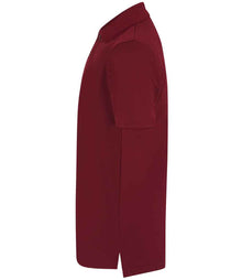 Henbury Coolplus® Wicking Piqué Polo Shirt H475 - H475 Burgundy Side
