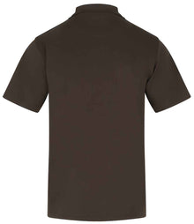 Henbury Coolplus® Wicking Piqué Polo Shirt H475 - H475 Chocolate Back
