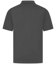 Henbury Coolplus® Wicking Piqué Polo Shirt H475 - H475 Charcoal Back