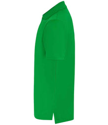 Henbury Coolplus® Wicking Piqué Polo Shirt H475 - H475 Kelly Green Side