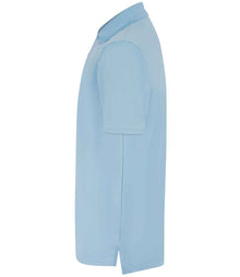 Henbury Coolplus® Wicking Piqué Polo Shirt H475 - H475 Light Blue Side