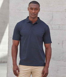 Henbury Coolplus® Wicking Piqué Polo Shirt H475 - H475 Navy Model