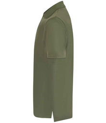 Henbury Coolplus® Wicking Piqué Polo Shirt H475 - H475 Olive Green Side