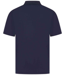 Henbury Coolplus® Wicking Piqué Polo Shirt H475 - H475 Oxford Navy Back