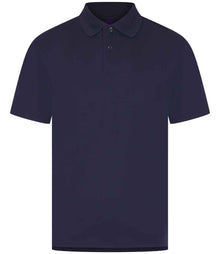 Henbury Coolplus® Wicking Piqué Polo Shirt H475 - Oxford Navy