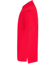 Henbury Coolplus® Wicking Piqué Polo Shirt H475 - H475 Red Side