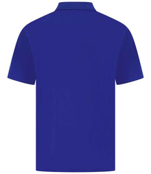 Henbury Coolplus® Wicking Piqué Polo Shirt H475 - H475 Royal Blue Back