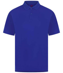 Henbury Coolplus® Wicking Piqué Polo Shirt H475 - Royal Blue