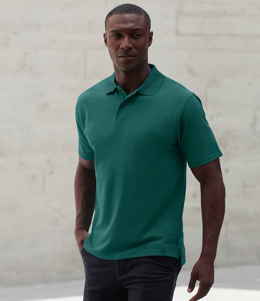 Henbury Coolplus® Wicking Piqué Polo Shirt H475 - Teal