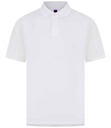 Henbury Coolplus® Wicking Piqué Polo Shirt H475 - White