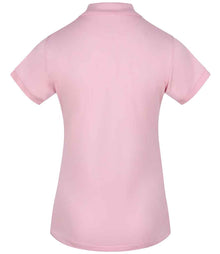 Henbury Ladies Coolplus® Wicking Piqué Polo Shirt H476 - H476 Baby Pink Back