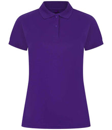 Henbury Ladies Coolplus® Wicking Piqué Polo Shirt H476 - Bright Purple