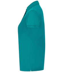 Henbury Ladies Coolplus® Wicking Piqué Polo Shirt H476 - H476 Bright Jade Side