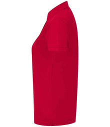 Henbury Ladies Coolplus® Wicking Piqué Polo Shirt H476 - H476 Classic Red Side