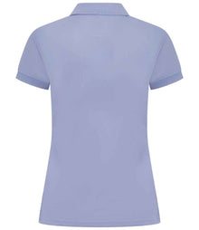 Henbury Ladies Coolplus® Wicking Piqué Polo Shirt H476 - H476 Lavender Back