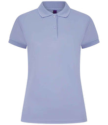 Henbury Ladies Coolplus® Wicking Piqué Polo Shirt H476 - Lavender