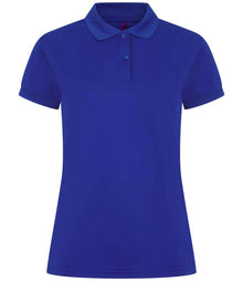 Henbury Ladies Coolplus® Wicking Piqué Polo Shirt H476 - Royal Blue