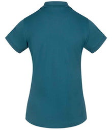 Henbury Ladies Coolplus® Wicking Piqué Polo Shirt H476 - H476 Teal Back