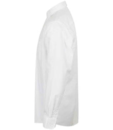 Henbury Long Sleeve Classic Oxford Shirt H510 - H510 White Side