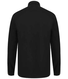 Henbury Modern Long Sleeve Regular Fit Oxford Shirt H512R - H512R Black Back