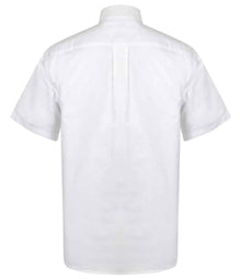 Henbury Short Sleeve Classic Oxford Shirt H515 - H515 White Back